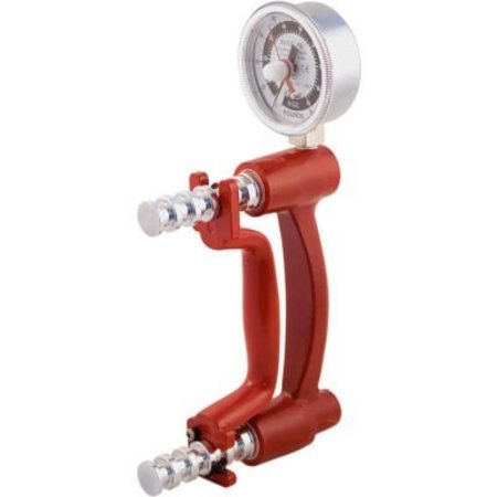 FABRICATION ENTERPRISES BaselineÂ LiTEÂ Hydraulic Hand Dynamometer, 200 lb. Capacity, Red 12-0241